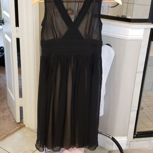 Vintage Style LBD Sheer Cocktail Wedding